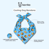 Cooling Dog Bandana - HoneyBee