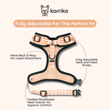 Ultimate Adjustable Harness Bundle Set - Milk Tea (5-Piece)