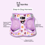 Essential Step-In Harness Walk Set - Peanut Butter Jelly (3-Piece)