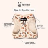 Essential Step-In Harness Walk Set - Potato (3-Piece)