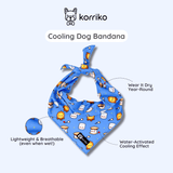 Cooling Dog Bandana - S'mores