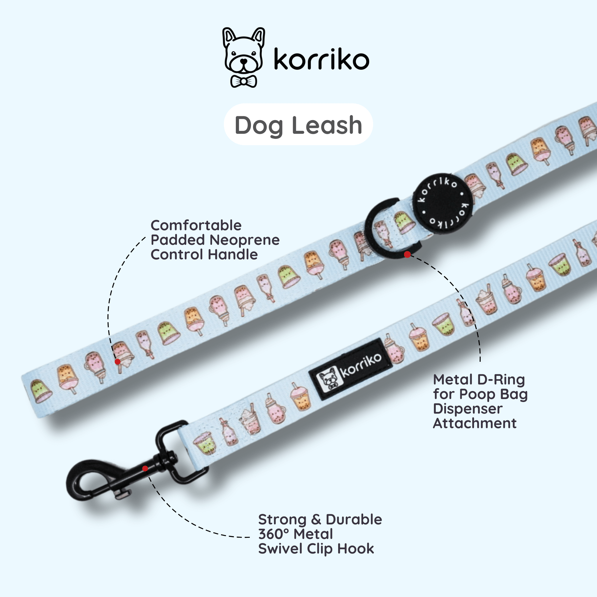 Essential Step-In Harness Walk Set - Boba (3-Piece)