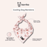 Cooling Dog Bandana - Coffee Break (Final Sale)