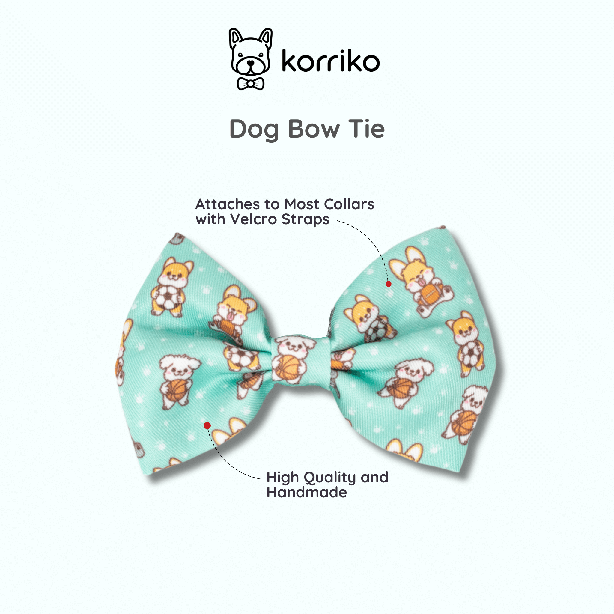 Dog Bow Tie - Dream Team (Final Sale)
