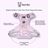 Exploration No-Pull (Step-In) Dog Harness - Gummy Bear