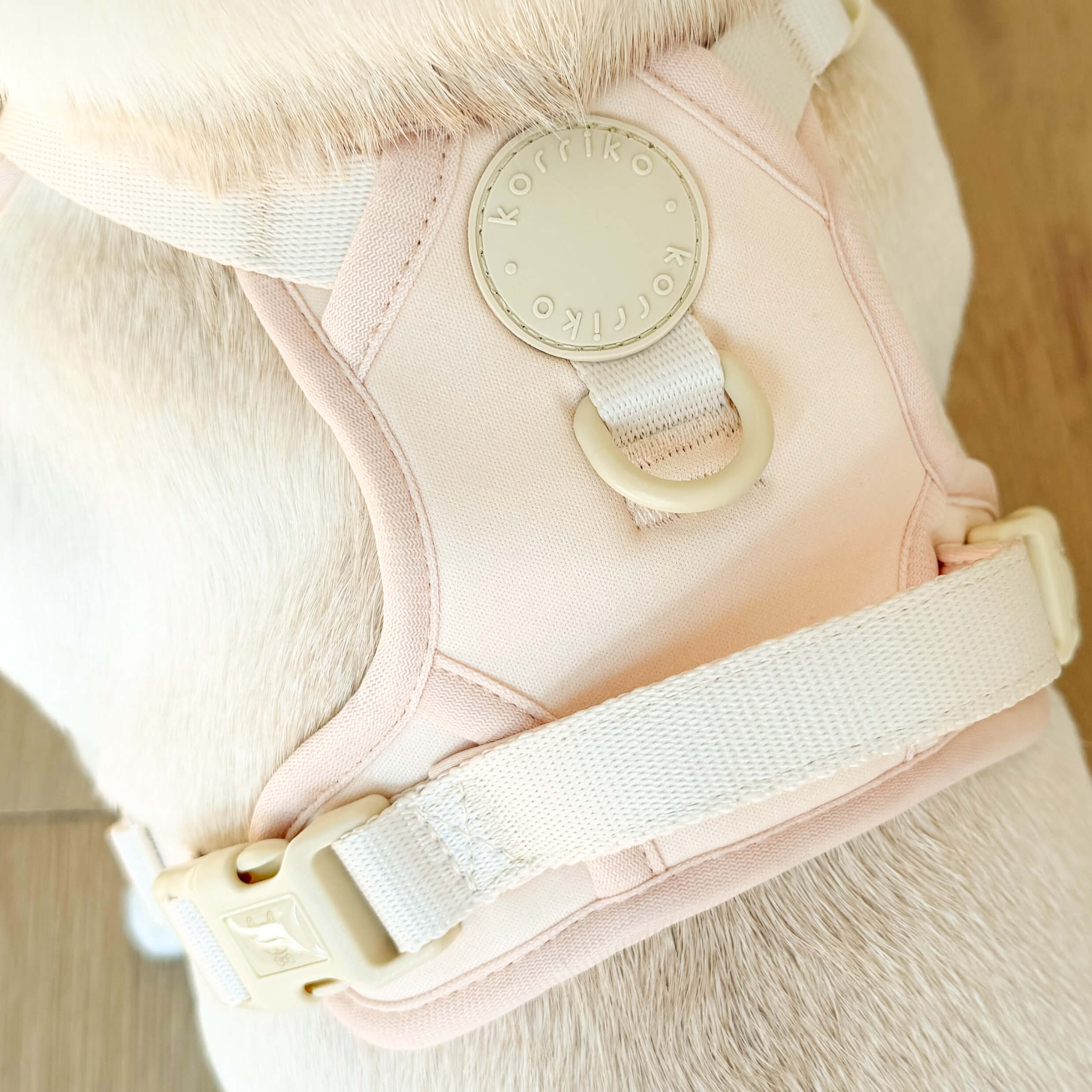 Exploration No-Pull (Step-In) Dog Harness -  Peaches & Cream (Final Sale)