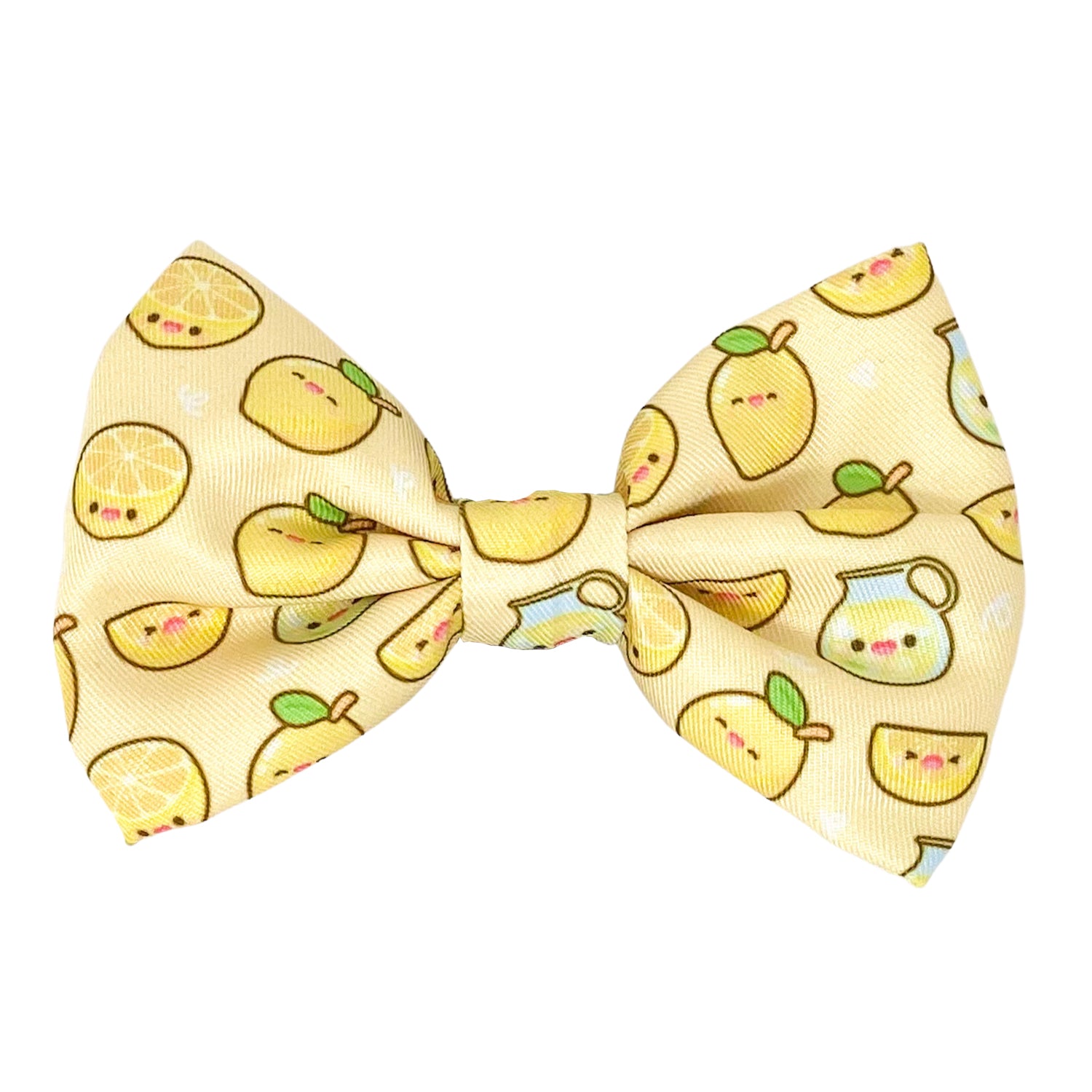 Dog Bow Tie - Lemonade (SECONDS - FINAL SALE)