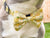 Dog Bow Tie - Lemonade (SECONDS - FINAL SALE)