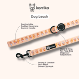 Essential Adjustable Harness Walk Set - Milk Tea (3-Piece)