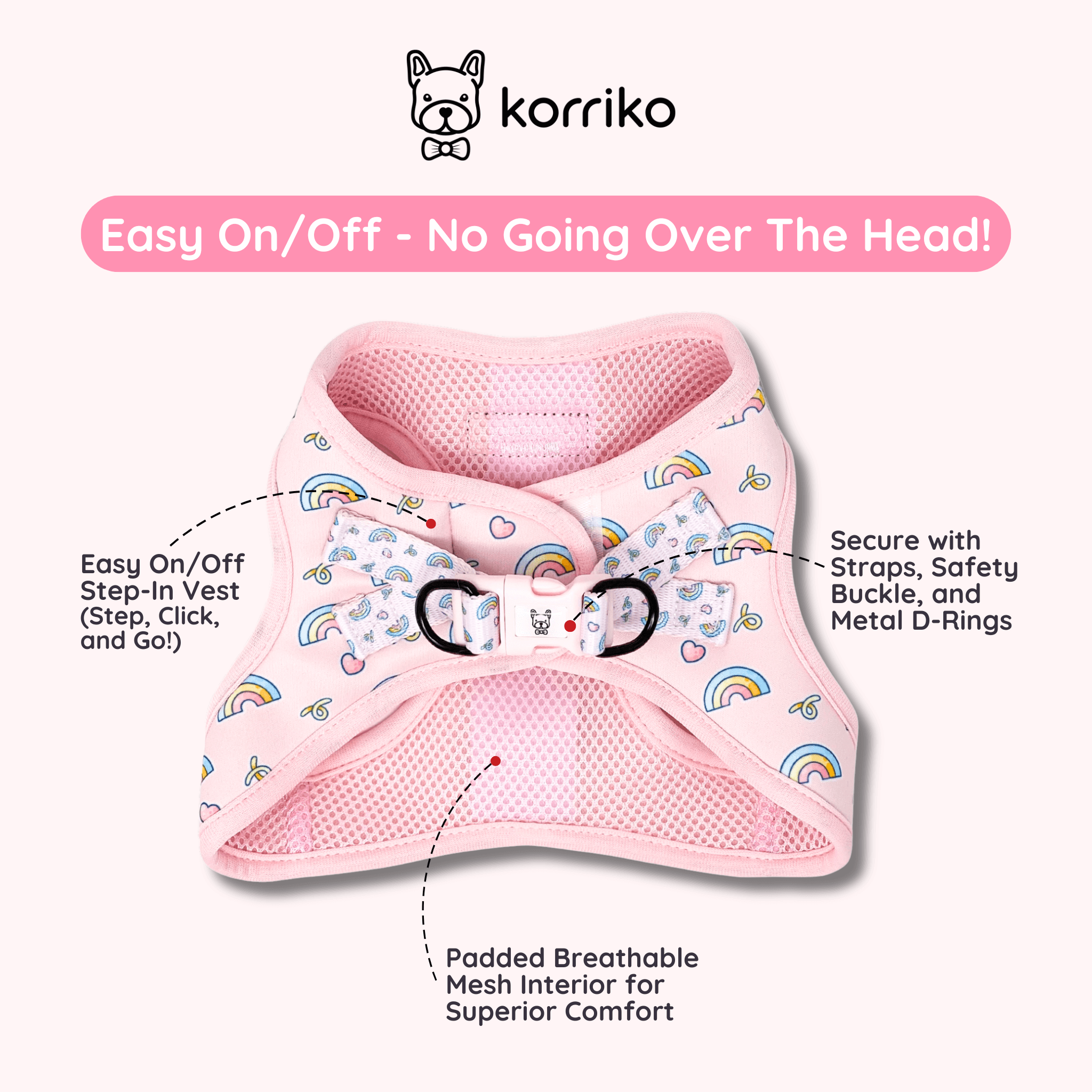 Ultimate Harness Bundle Set - Over The Rainbow (Step-In)