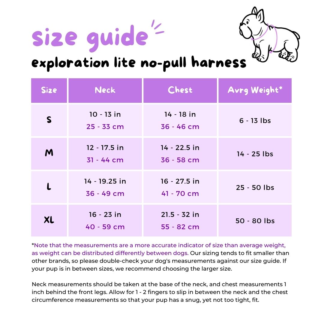 Ultimate Harness Bundle Set - Taro Milk Tea (Exploration No-Pull)