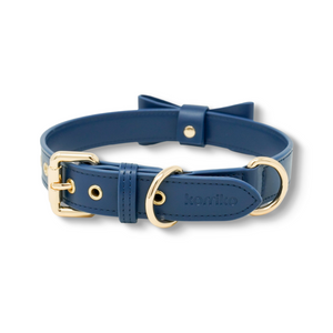 Signature Collar & Leash Set - Navy (*PROMO*)