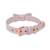 Signature Collar & Leash Set - Blush Pink (Final Sale)