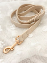 Waterproof PVC Dog Leash - Almond Nude (Preorder - Late June)