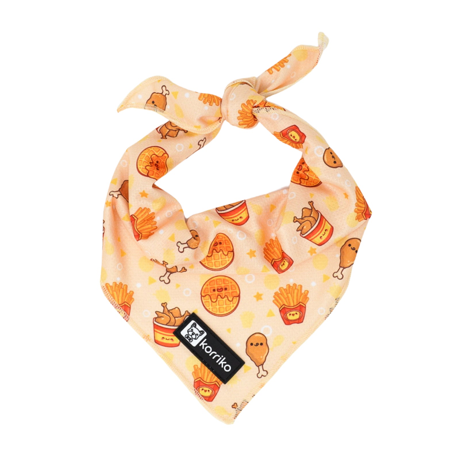 Cooling Dog Bandana - Chicken & Waffles (Final Sale)