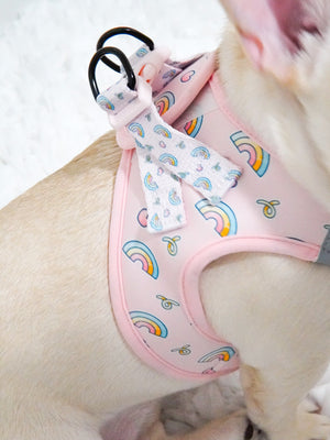 Step-In Dog Harness - Over The Rainbow