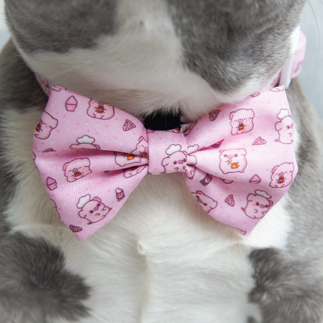 Dog Bow Tie - Piggin' Out (Final Sale)